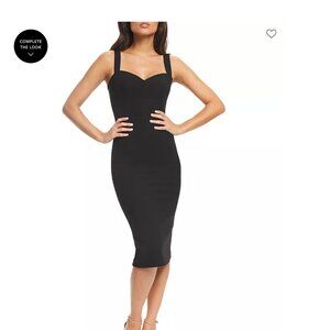 Dress the Population Nicole Sweetheart Neck Fitted Dress - Size L